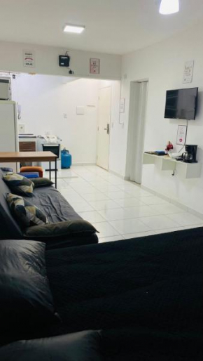 Apartamento kit net pé na areia